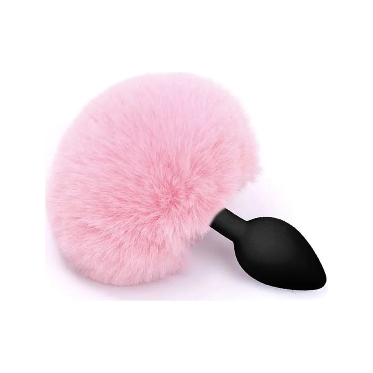 PLUG ANAL DE SILICONE COM POMPOM Tam M SEXY IMPORT - Foto 3