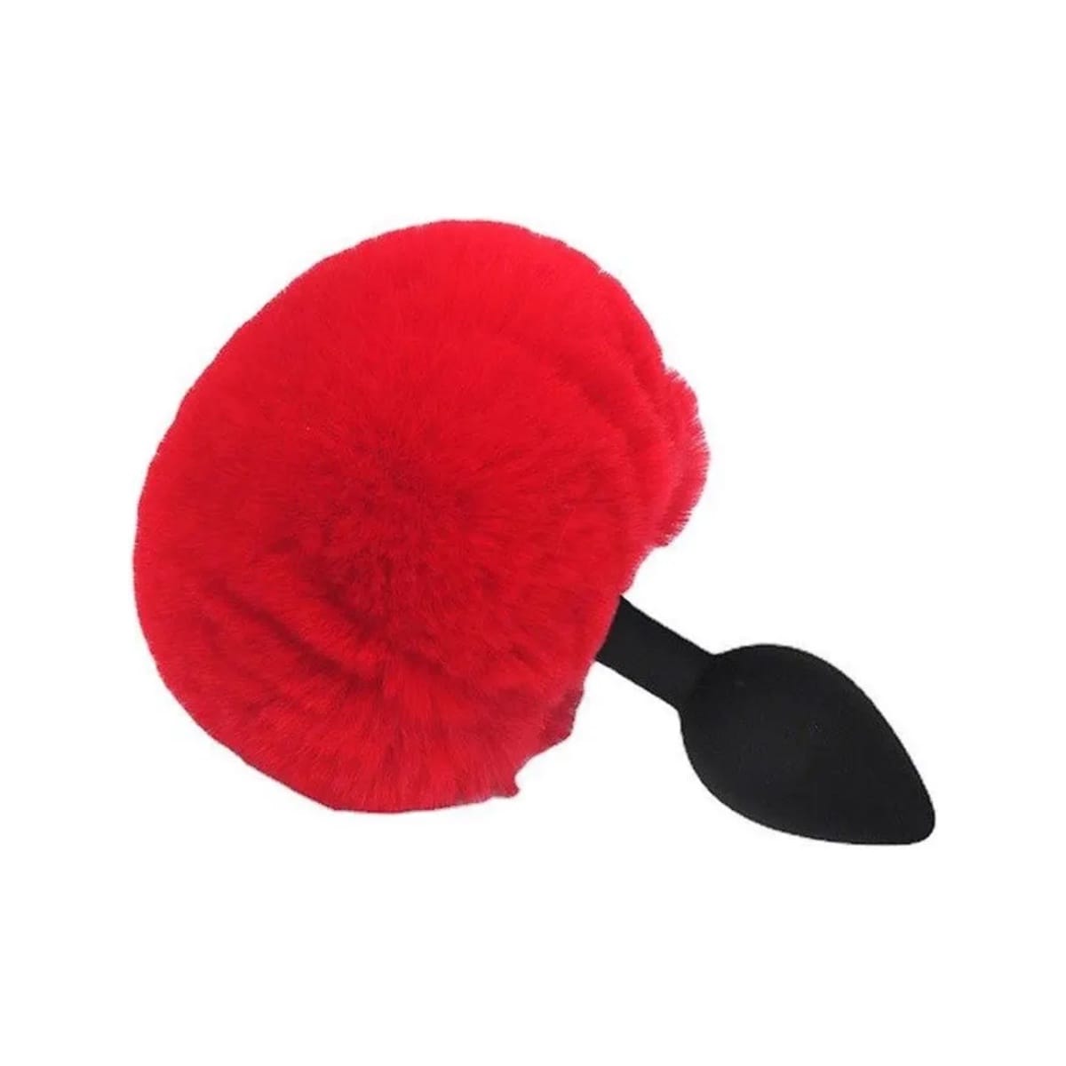 PLUG ANAL DE SILICONE COM POMPOM Tam M SEXY IMPORT