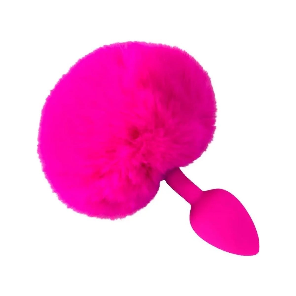 PLUG ANAL DE SILICONE COM POMPOM Tam M SEXY IMPORT - Foto 2