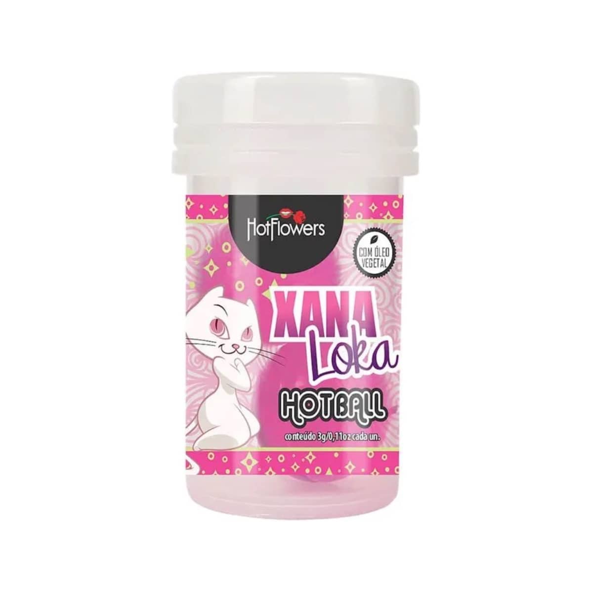 HOT BALL XANA LOKA ESQUENTA ESFRIA E VIBRA HOT FLOWERS