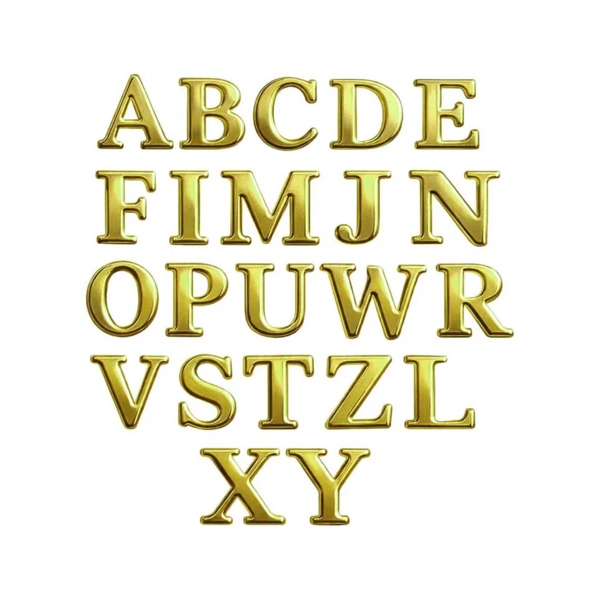 LETRA DOURADA PARA LINGERIE PERSONALIZÁVEL MYVIB
