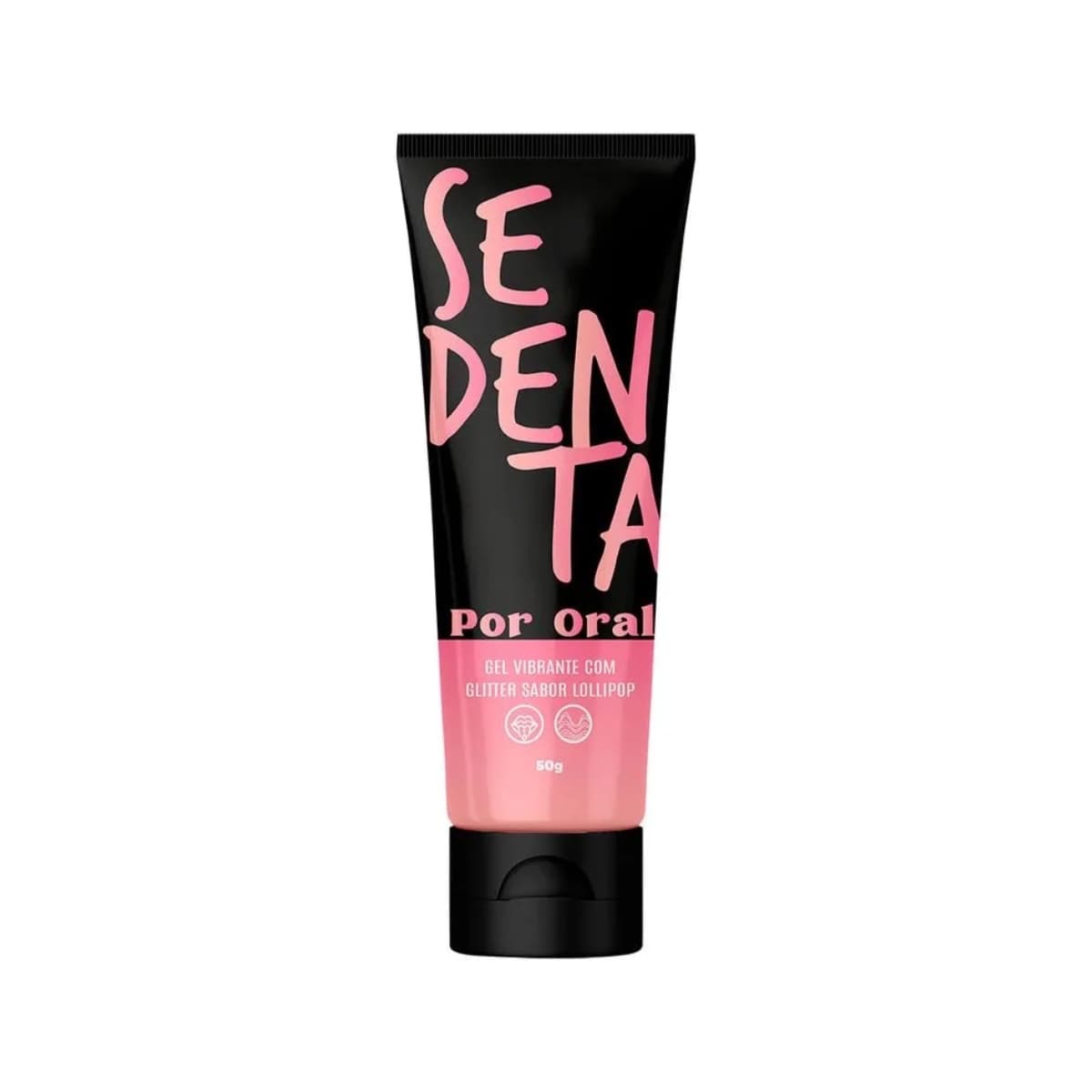 SEDENTA POR ORAL GEL COMESTÍVEL COM GLITTER 50G PEPPER BLEND