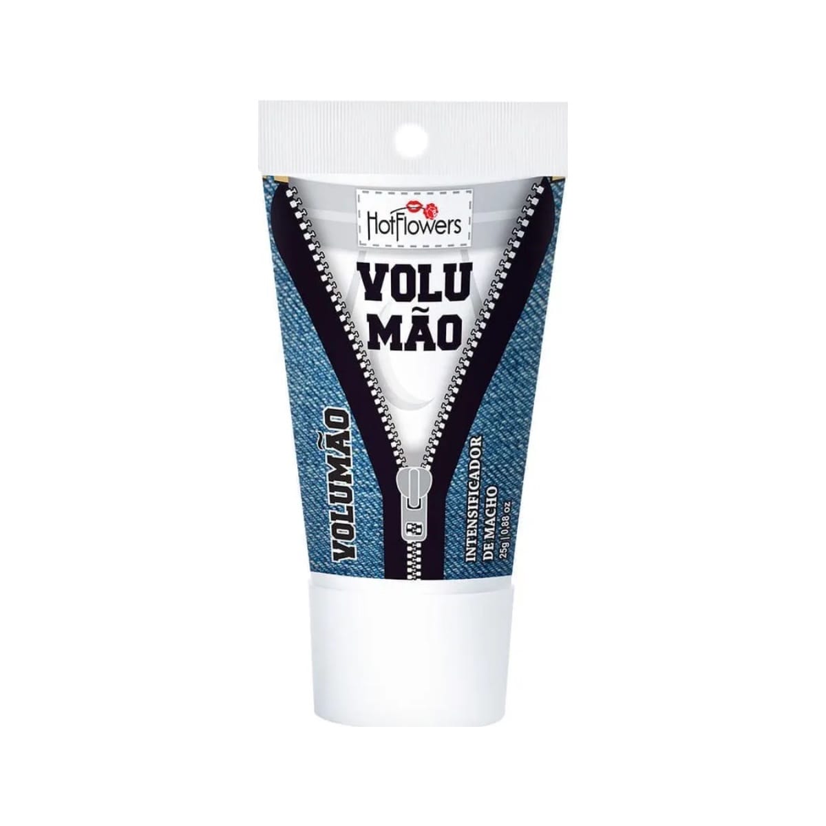 VOLUMÃO GEL EXCITANTE MASCULINO 25 GRAMAS HOT FLOWERS - Foto 1