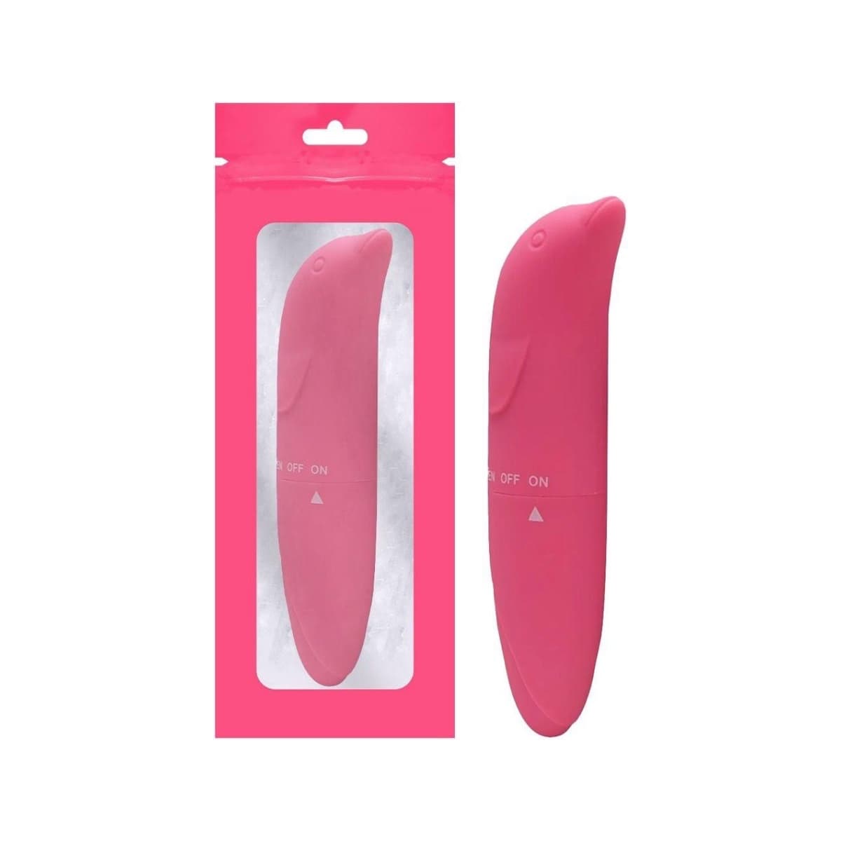 VIBRADOR PONTO G FORMATO GOLFINHO AVELUDADO