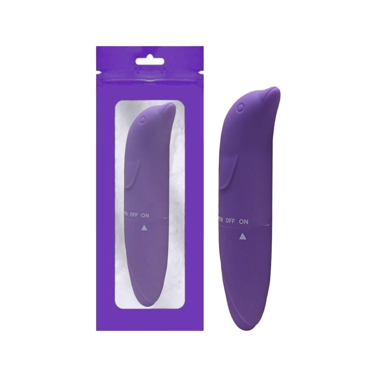 VIBRADOR PONTO G FORMATO GOLFINHO AVELUDADO - Foto 3