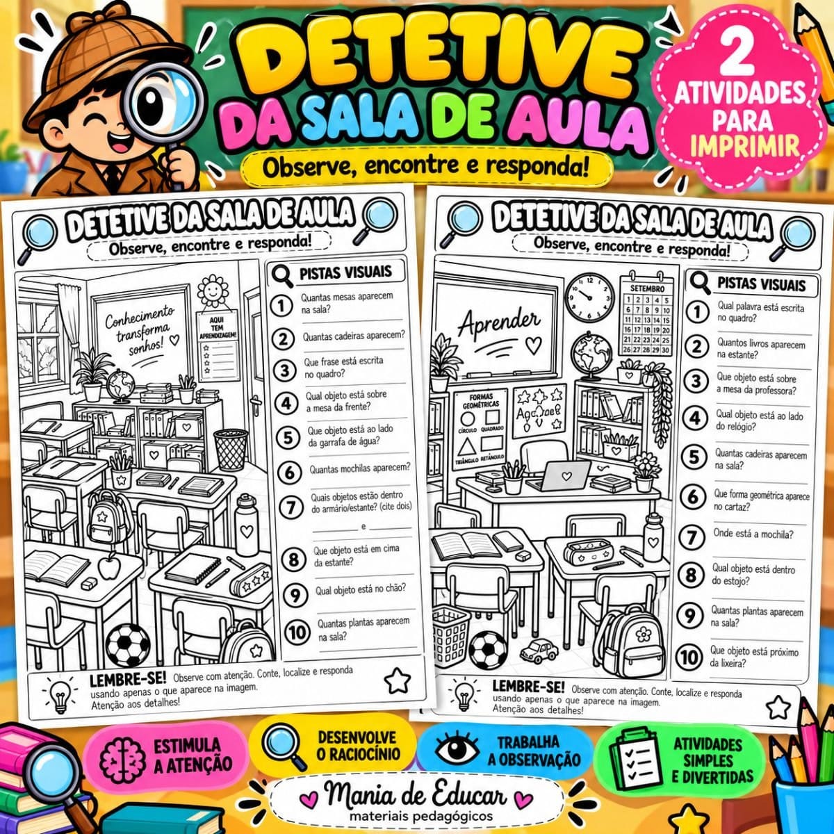 Atividade Detetive - Foto 1