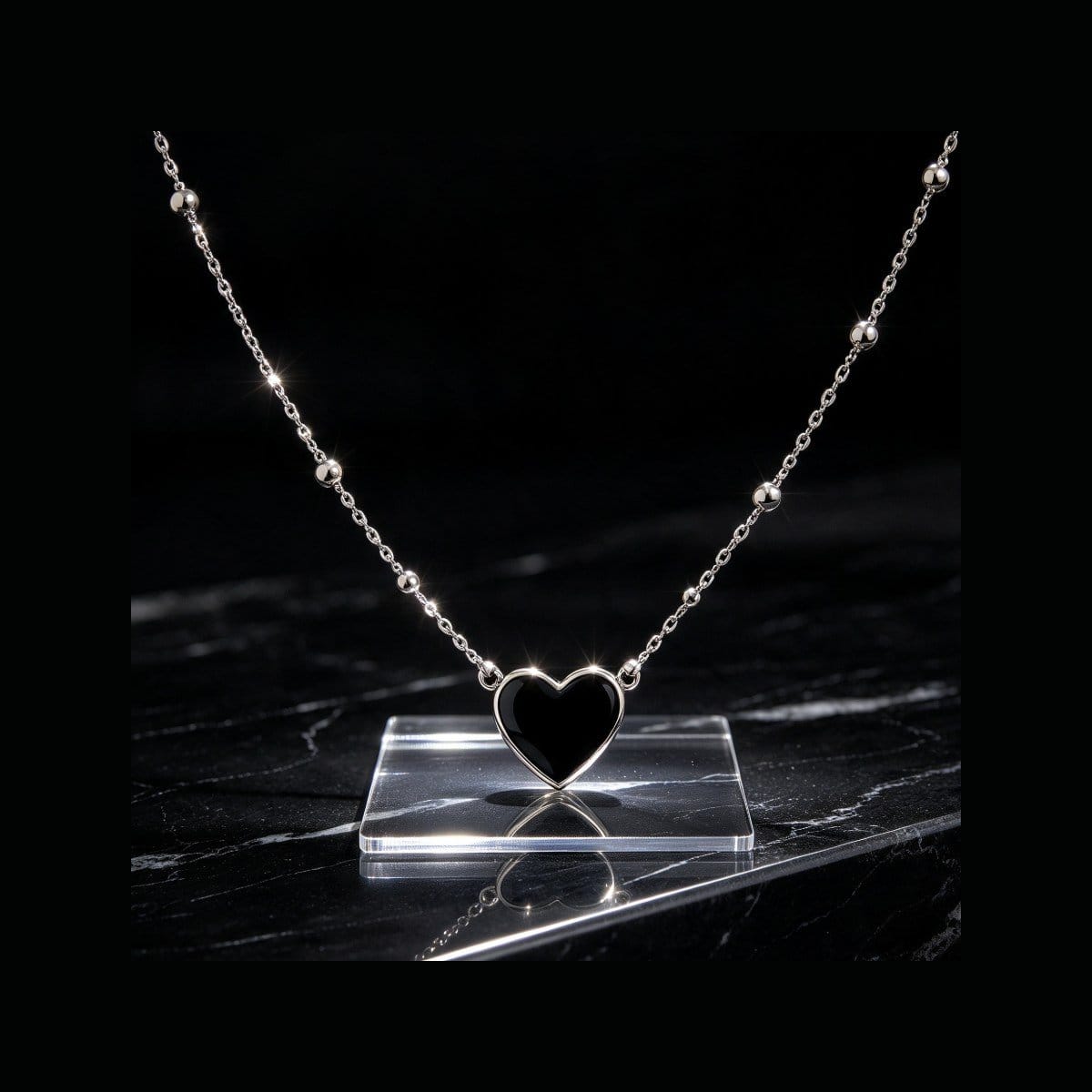 Colar feminino aço inox 45cm + 5cm - Foto 4