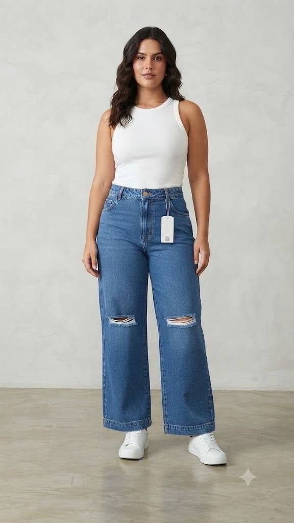 CALÇA CARGO RASGO - Foto 1