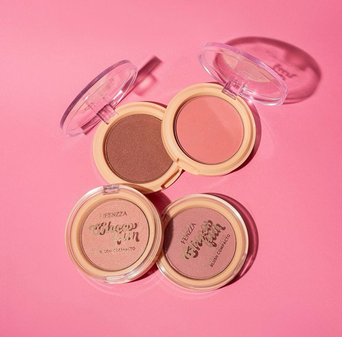 Blush compacto fenzza - Foto 2