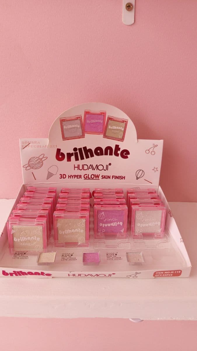 Brilhante HUDA MOJI – 3D Hyper Glow Skin Finish