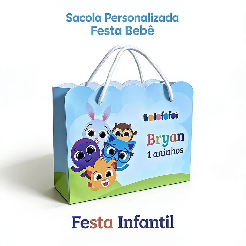 Sacolinha para lembrancinhas de festas personalizadas - Foto 2