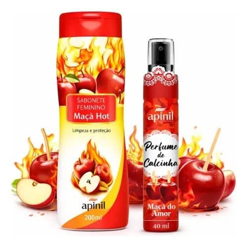 Sabonete íntimo + spray Perfume calcinha