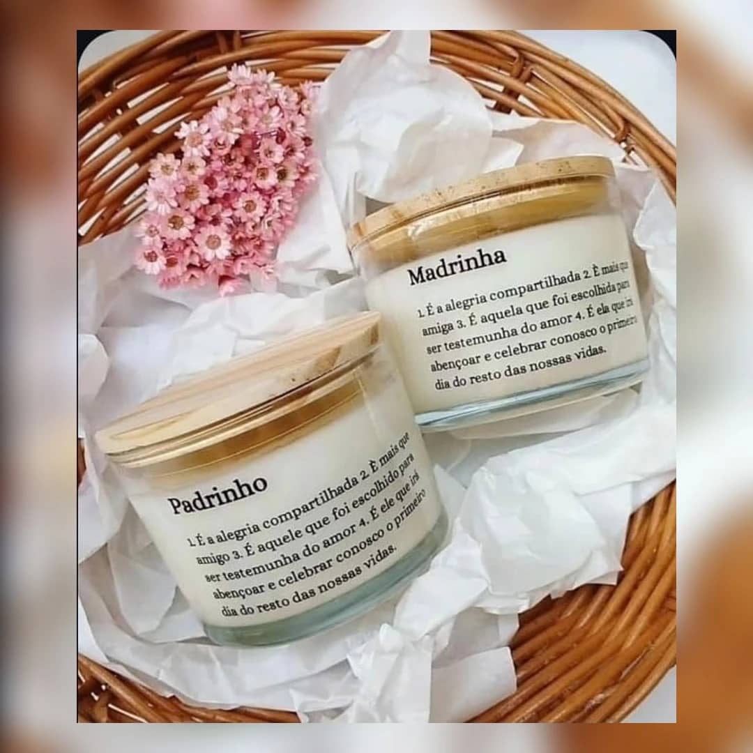 Vela Pote 150 ml com Adesivo