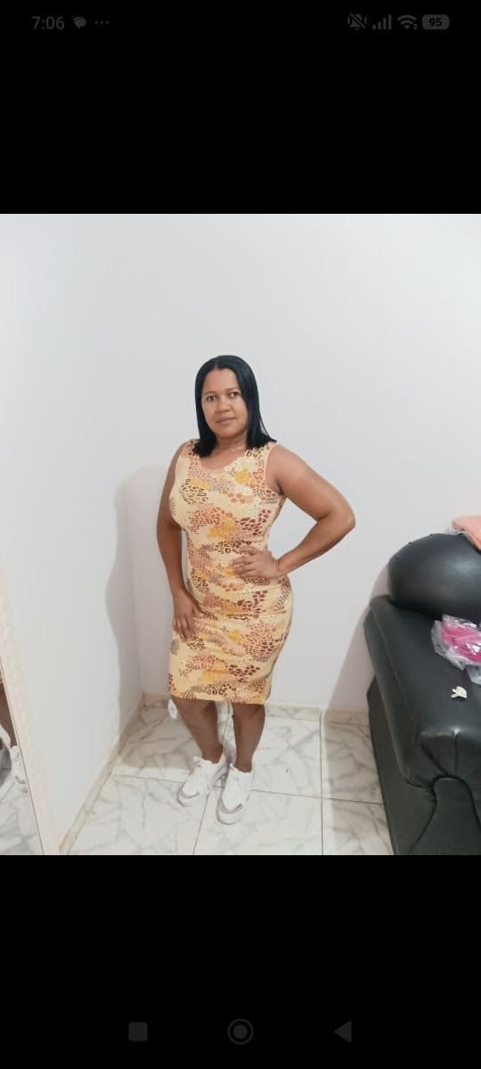 Vestido tubinho forrado na malha canelada de viscose - Foto 2