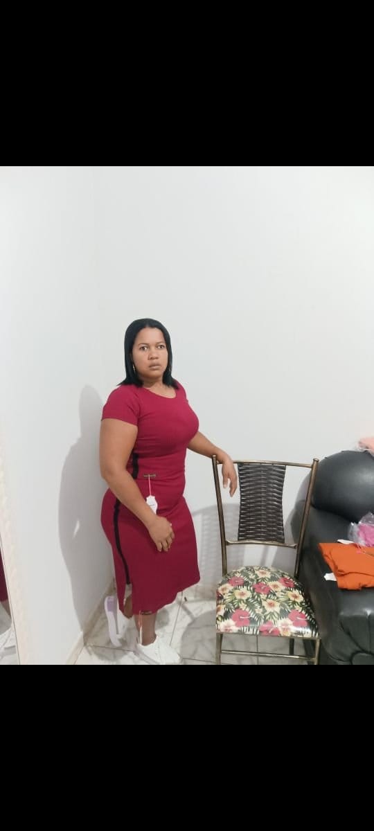 Conjunto Midi canelado Premium blusa de manga com saia e cores na lateral - Foto 3