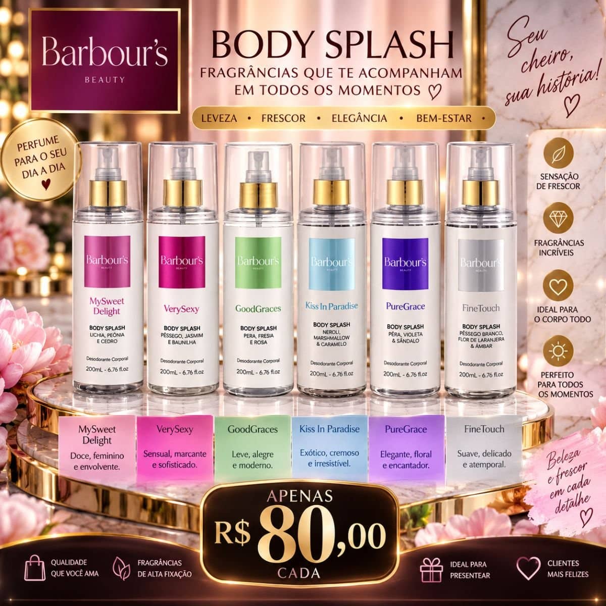 Body Splash BARBOUR´S