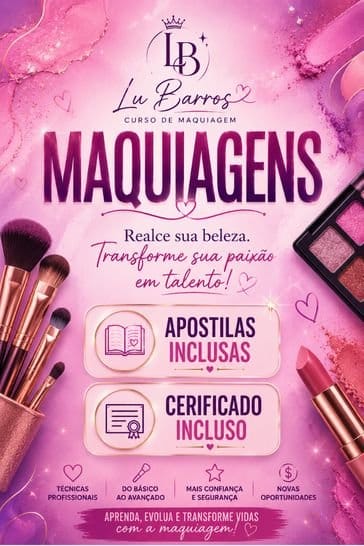 Curso de auto maquiagem ONLINE PROMOÇÃO 2026 - Foto 3