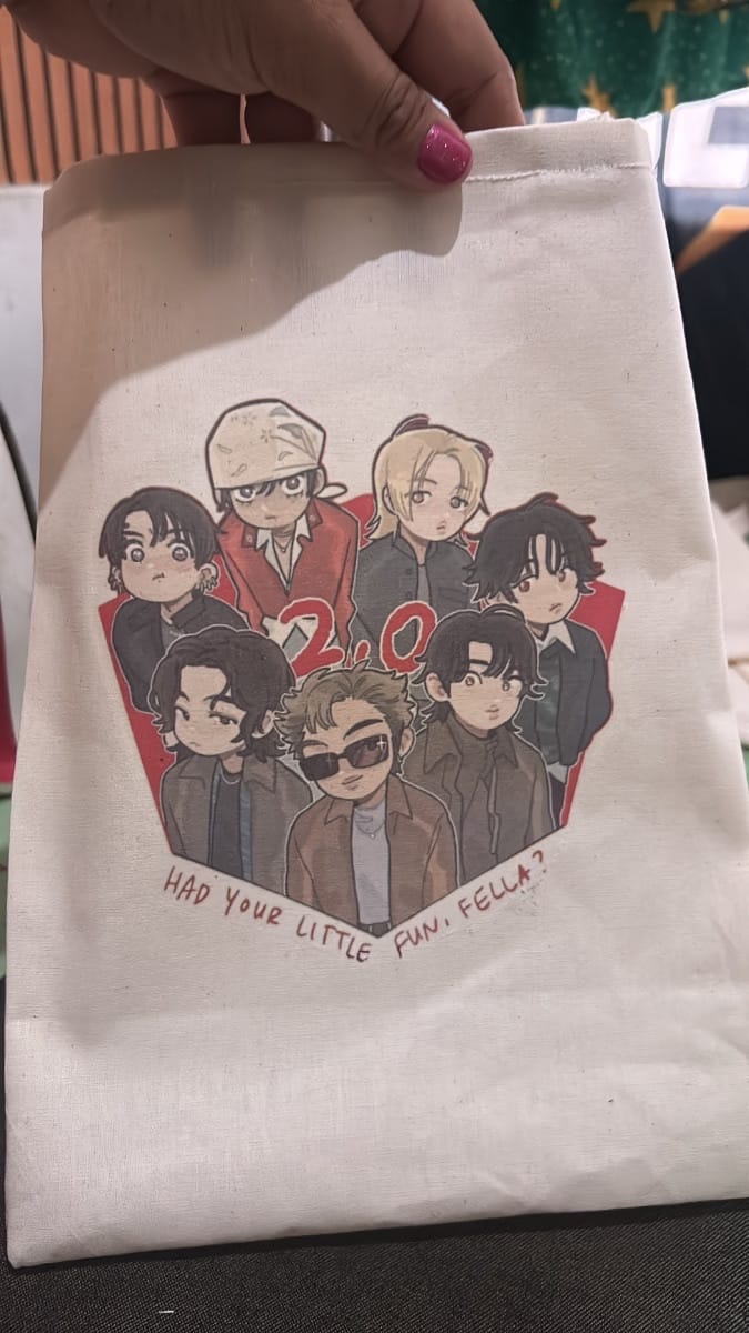 Ecobag 21x29 estampa 15cm - Foto 2