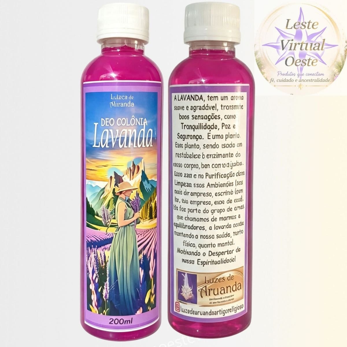Deo Colônia de Lavanda — 200ml - Foto 2