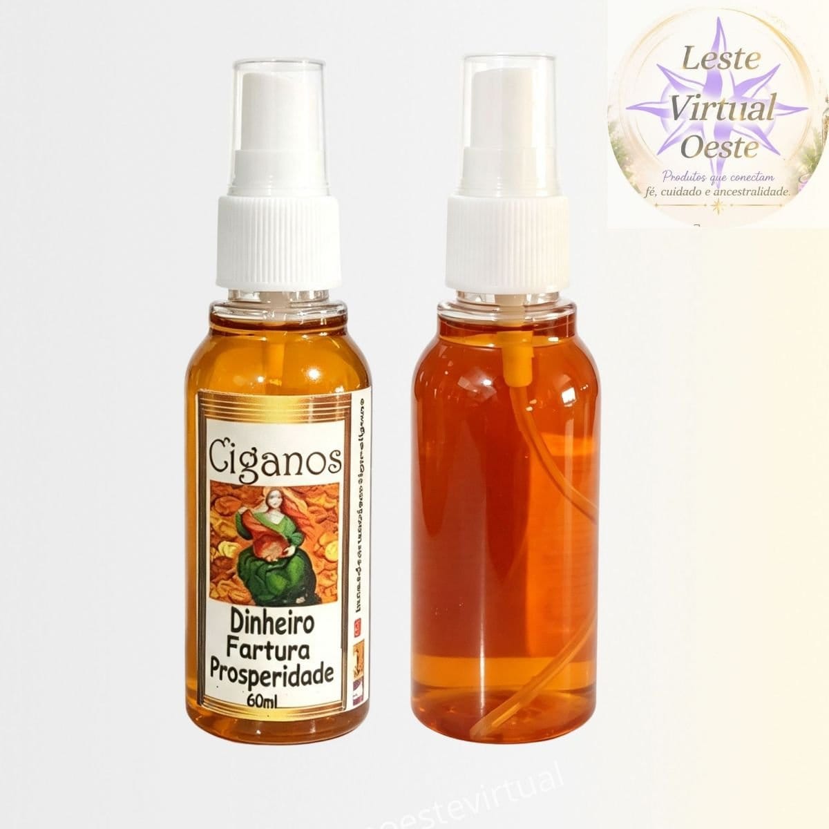 Ciganos Dinheiro Fartura Prosperidade 60 ml - Foto 2