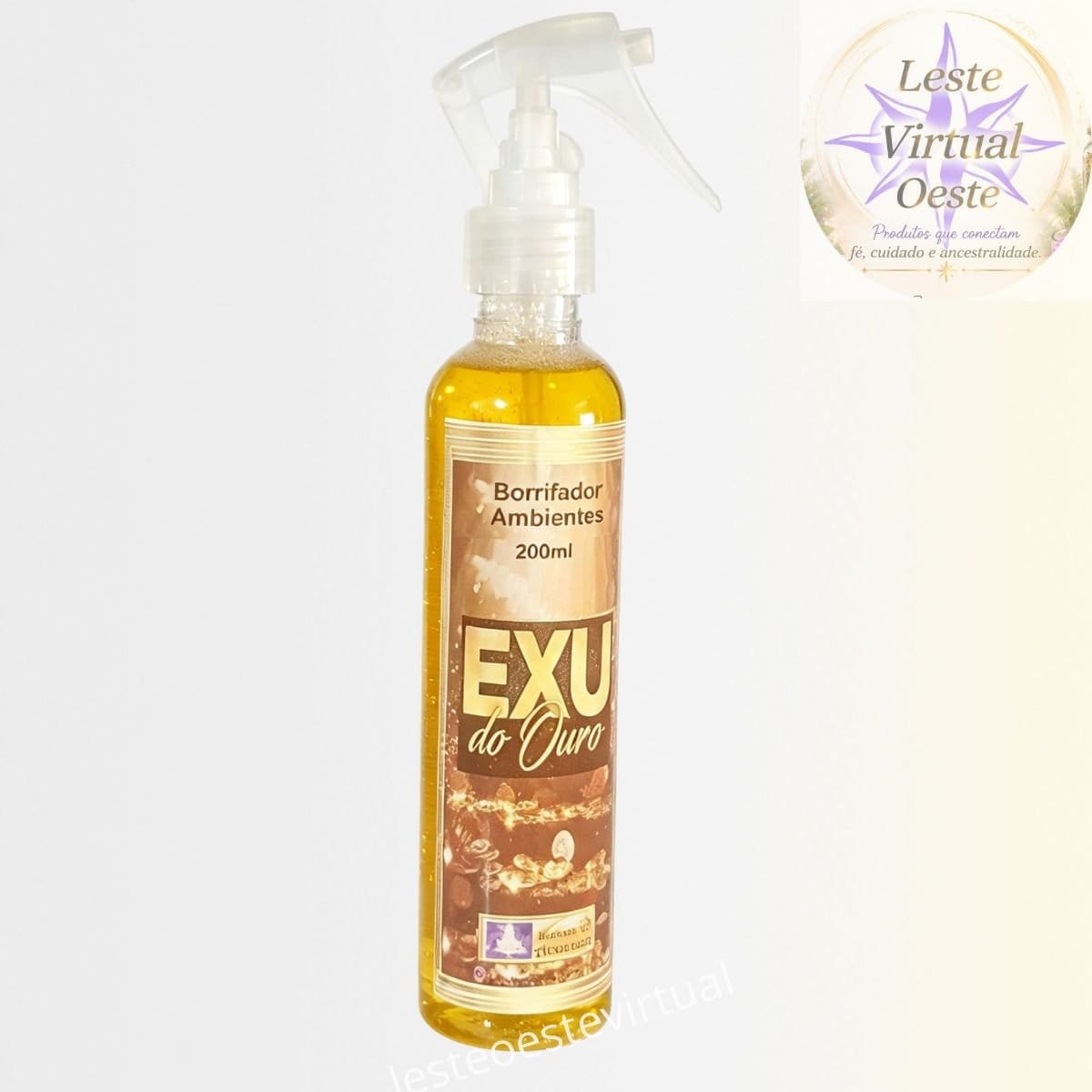 Spray Exu do Ouro 200ml com Glitter - Foto 1
