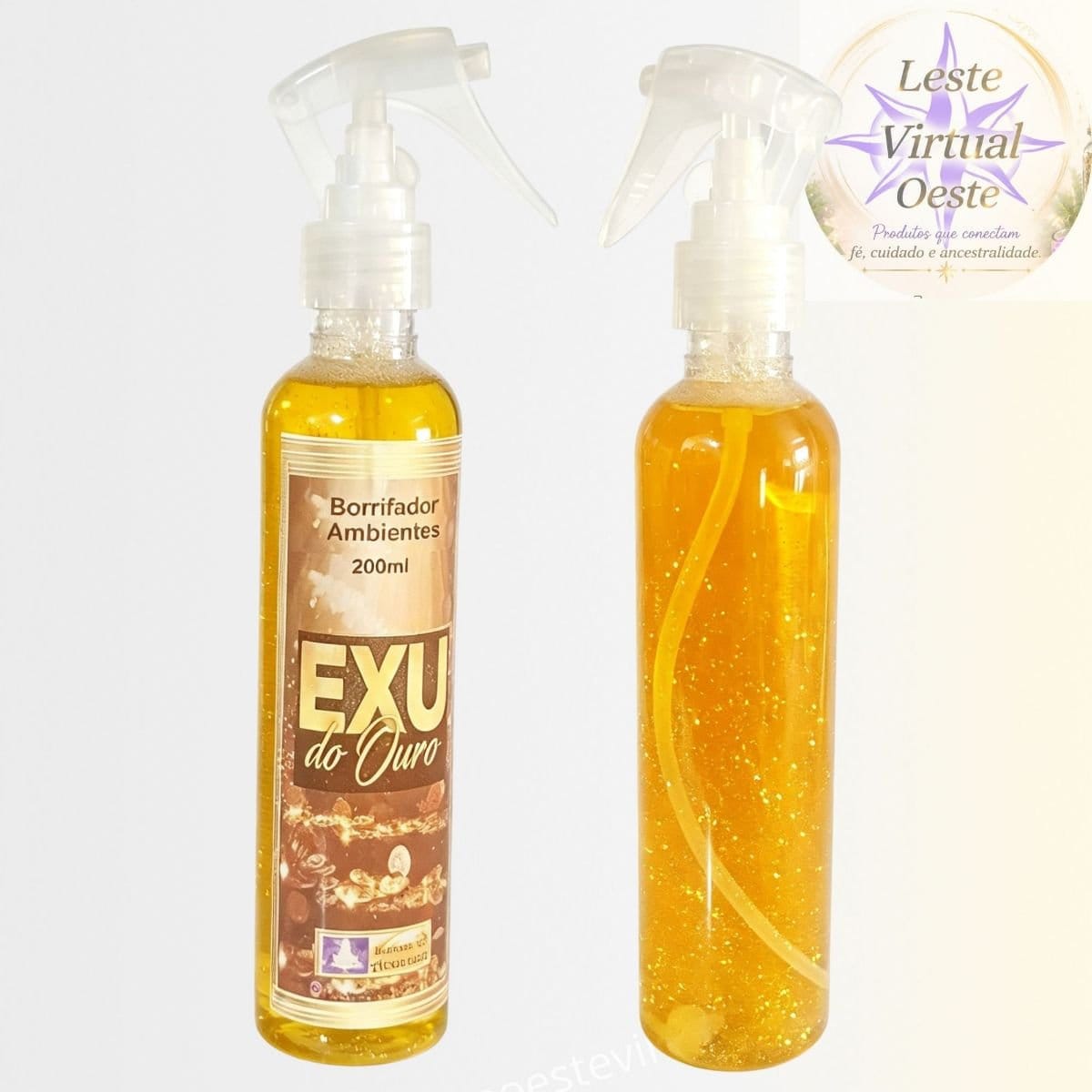 Spray Exu do Ouro 200ml com Glitter - Foto 3