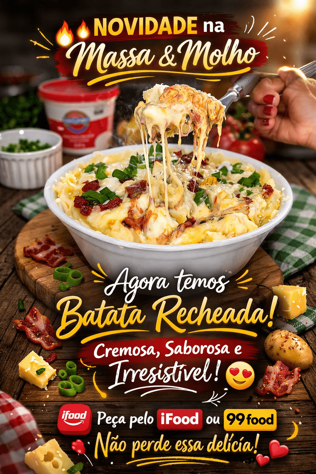 Batata recheada