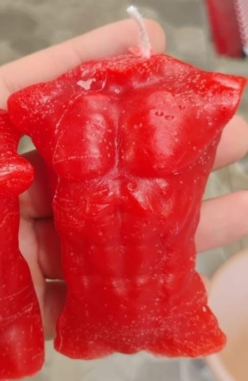Vela Meio Corpo Masculino VERMELHO - Foto 2