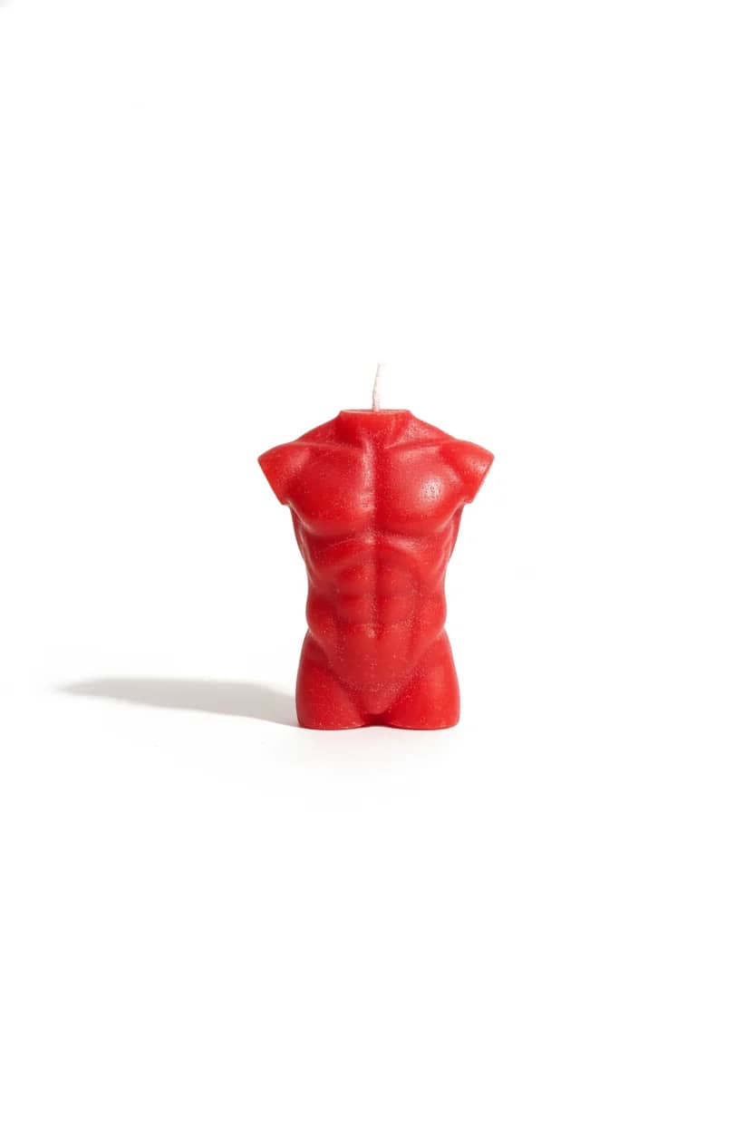 Vela Meio Corpo Masculino VERMELHO