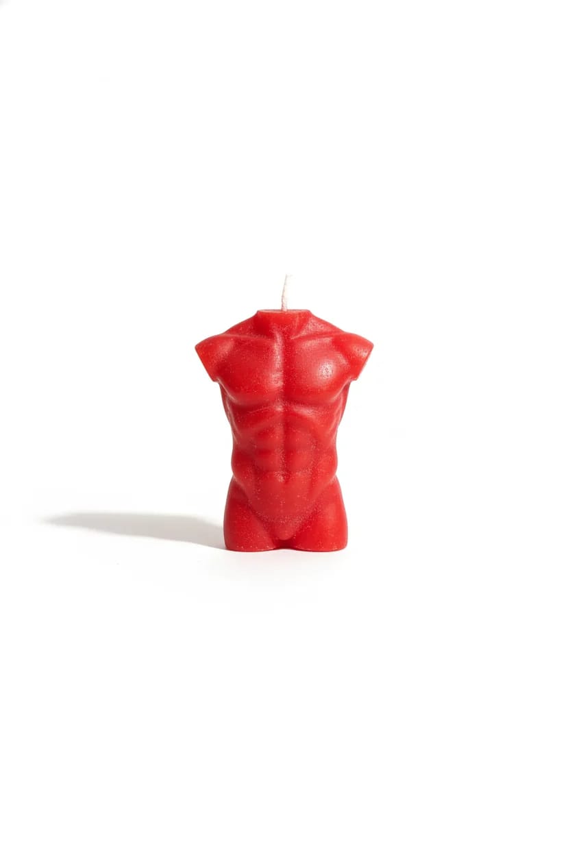 Vela Meio Corpo Masculino VERMELHO - Foto 1