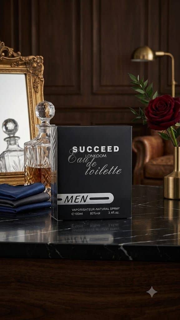 ✨ Perfume Succeed Lonkoom Eau de Toilette 100ml – Masculino ✨