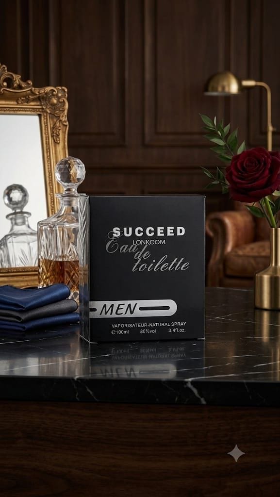 ✨ Perfume Succeed Lonkoom Eau de Toilette 100ml – Masculino ✨ - Foto 1