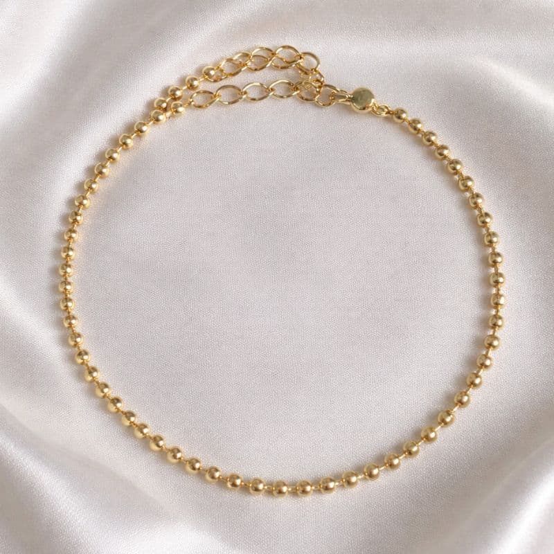Pulseira Corrente Bolinha pp