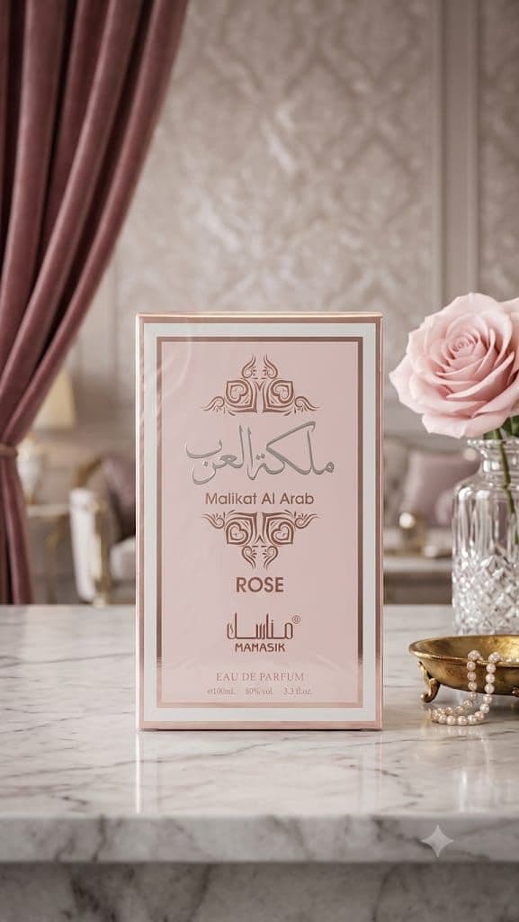 Malikat Al Arab Rose Mamasik Eau de Parfum 100ml - Original