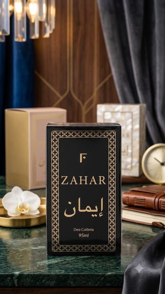 🖤 Deo Colônia Zahar Iman 95ml - O Charme da Perfumaria Fina
