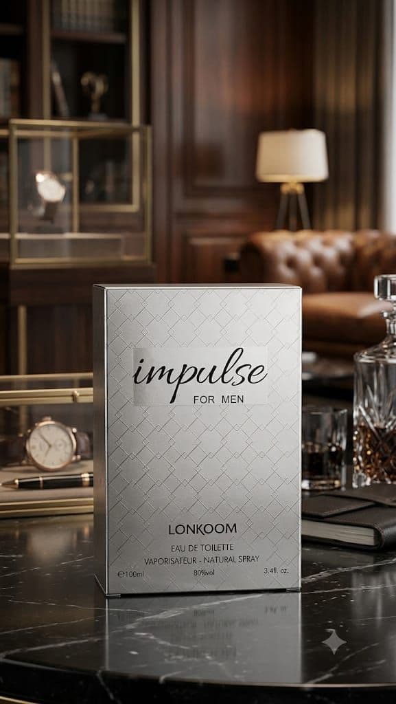 ✨ Perfume Impulse For Men Lonkoom Eau de Toilette 100ml – Masculino