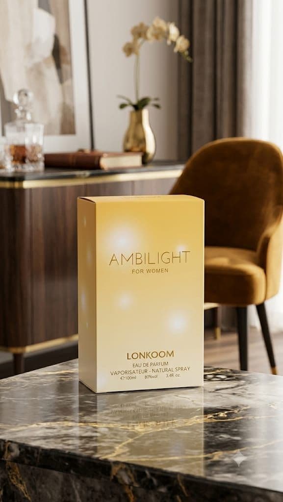 ✨ Perfume Ambilight For Women Lonkoom Eau de Parfum 100ml – Feminino ✨