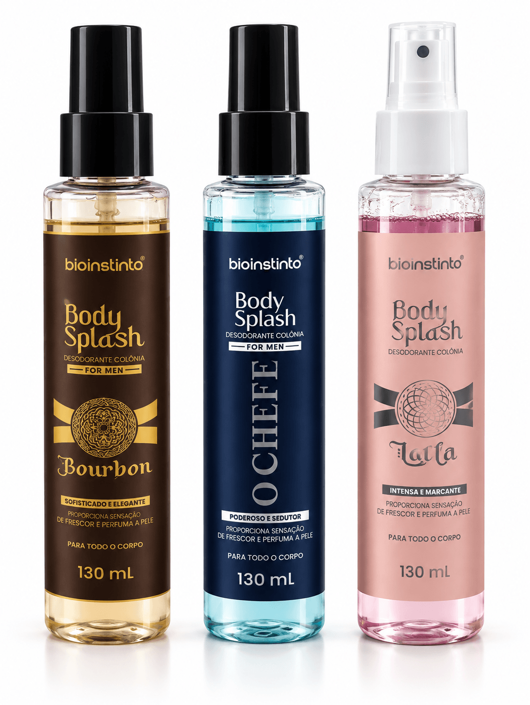 Body Splash Desodorante Colônia Bio Instinto 130ml - Foto 1