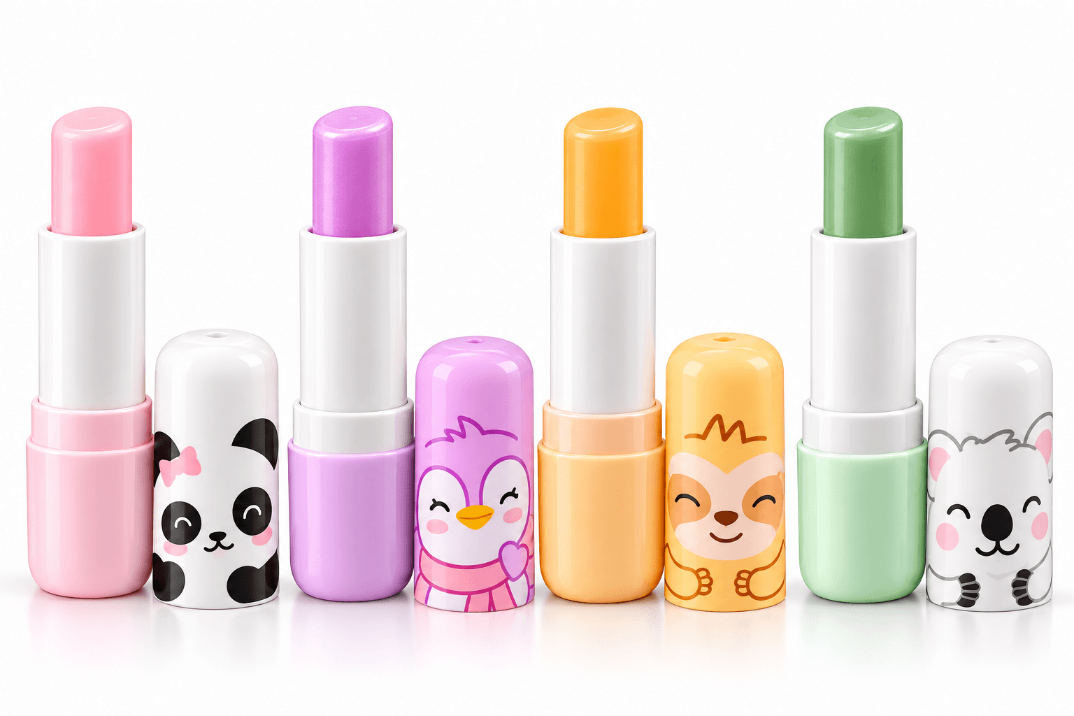 Hidratante Labial Divertido Bichinhos - Foto 1