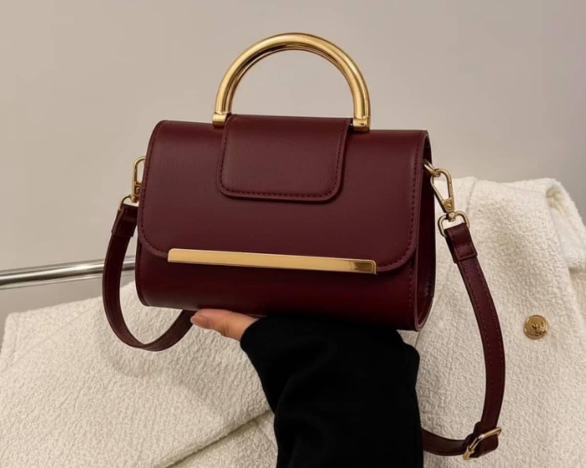 Bolsa feminina casual elegante.