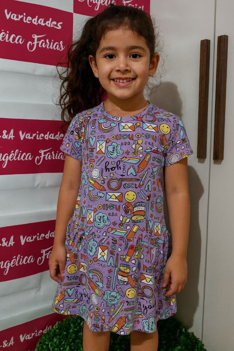 Vestido inf tam 06 - Foto 1