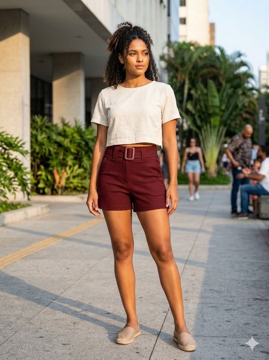 Bermuda tam G Laycra - Foto 1