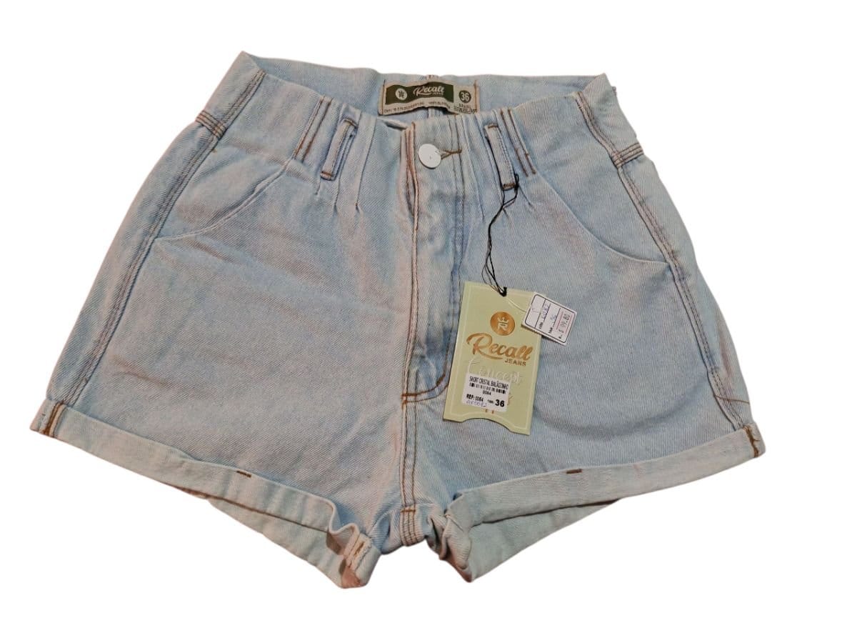 Short cristal balãozinho Tam 36 - Foto 1