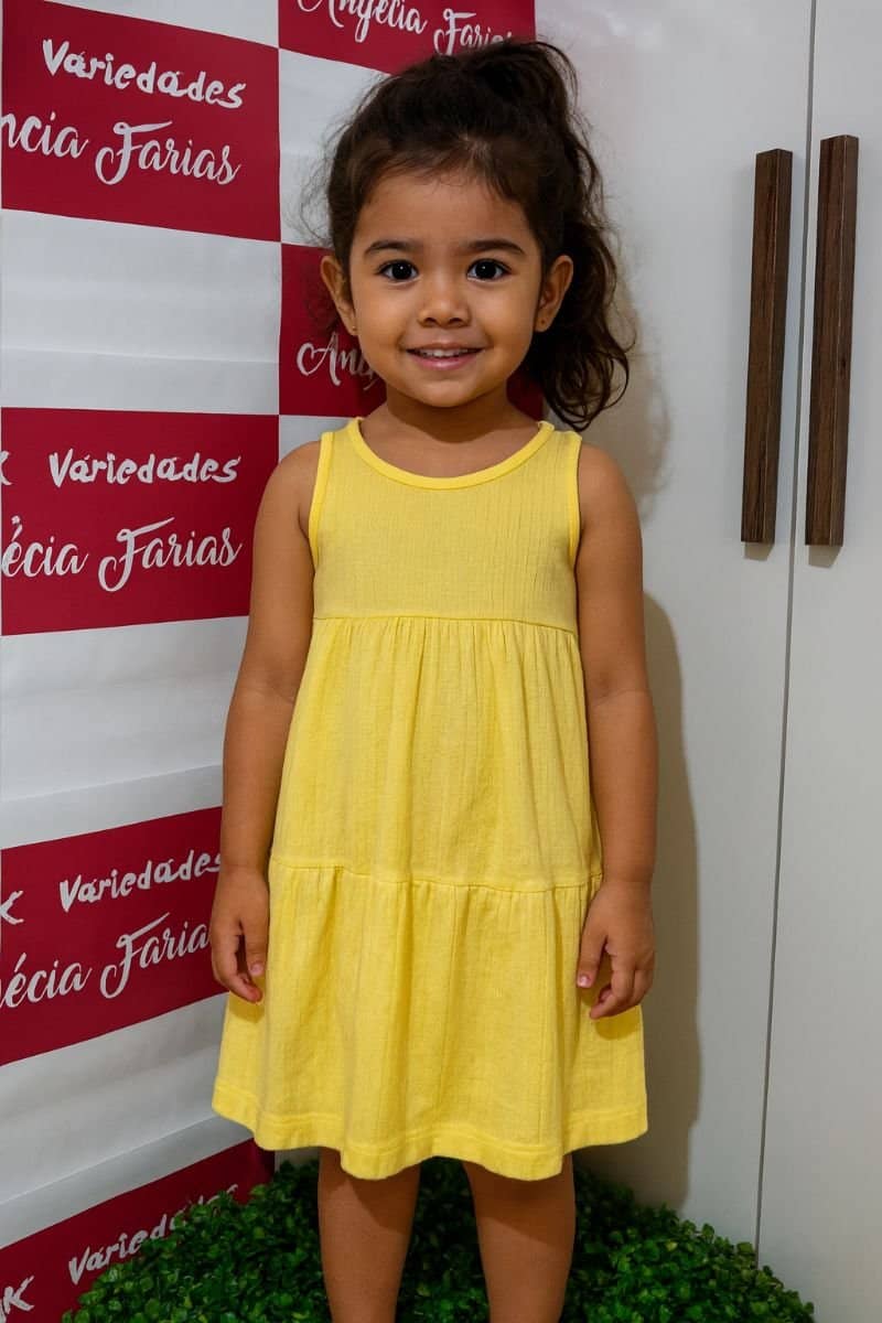 Vestido Canelado tam 4
