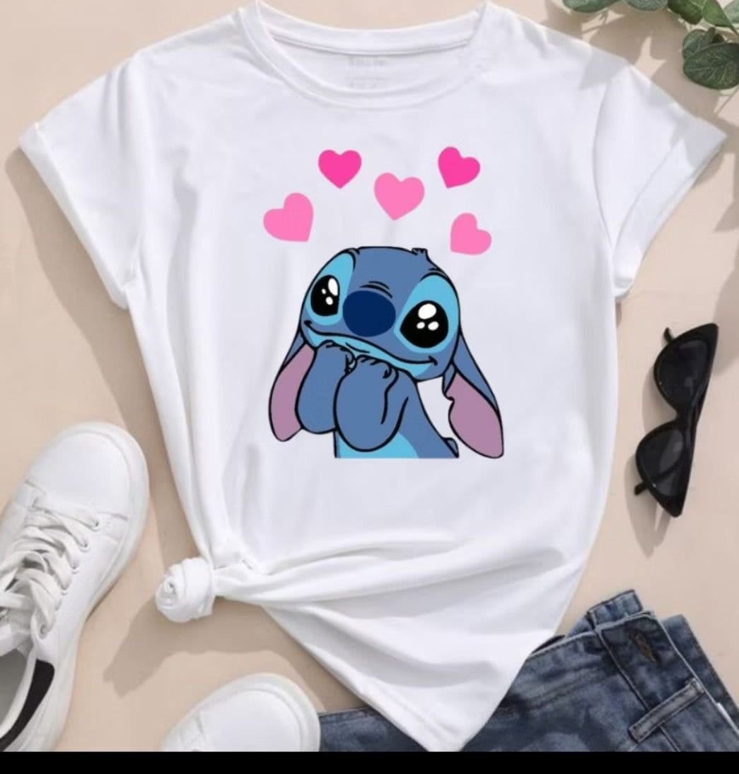 Camiseta Stich (tam M ) - Foto 1