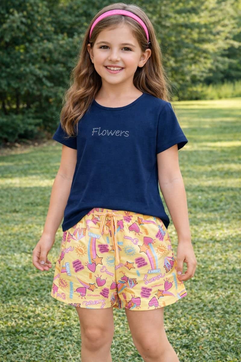Conjunto Flowers Tam 10