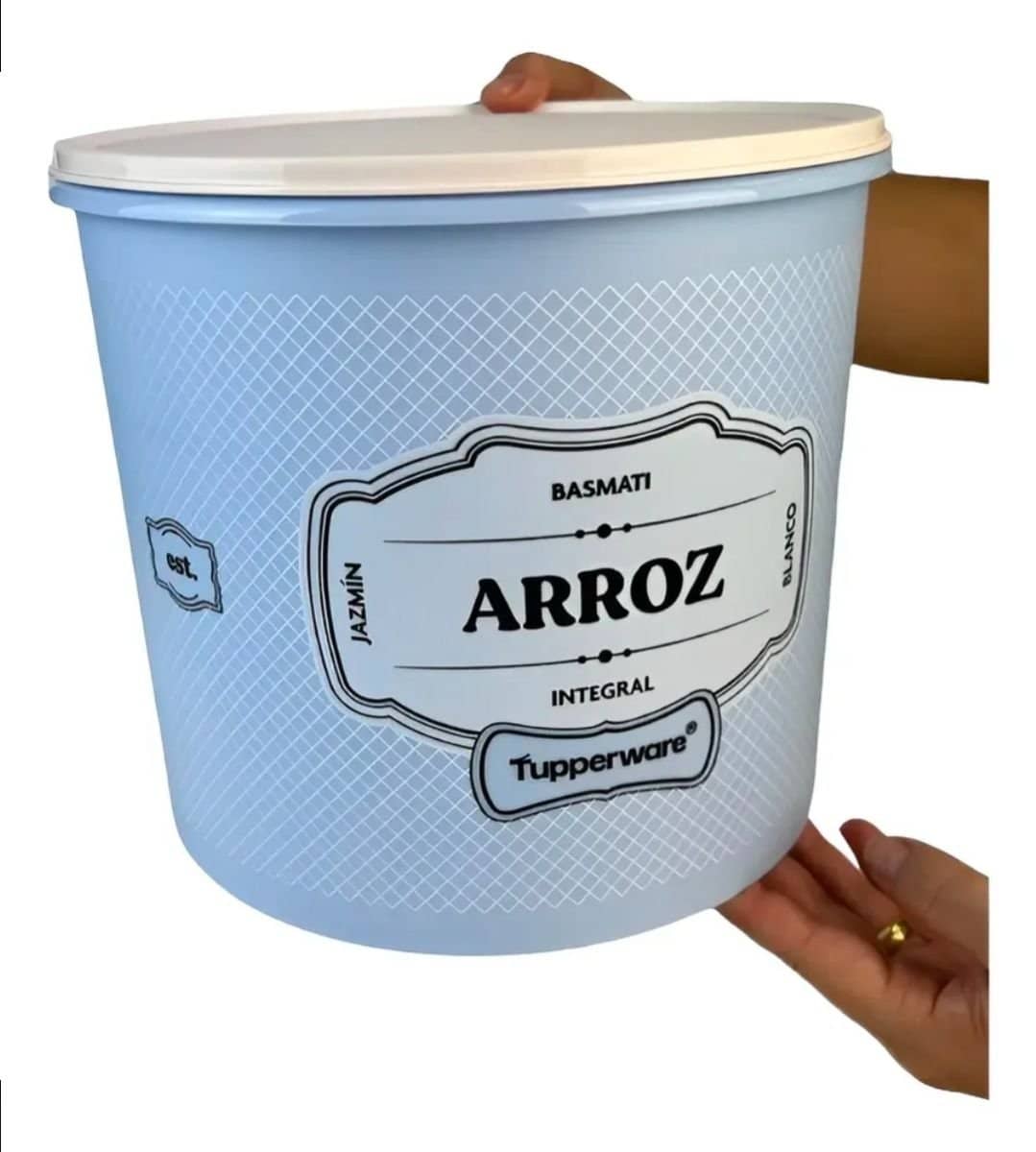 Caixa Arroz Tupperware 5kg