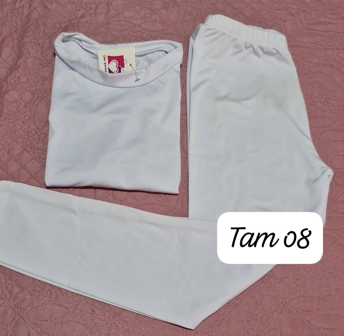 Conj térmico branco tam 14
