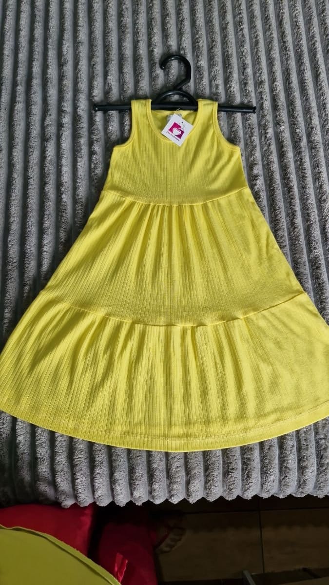 Vestido Canelado tam 4 - Foto 2
