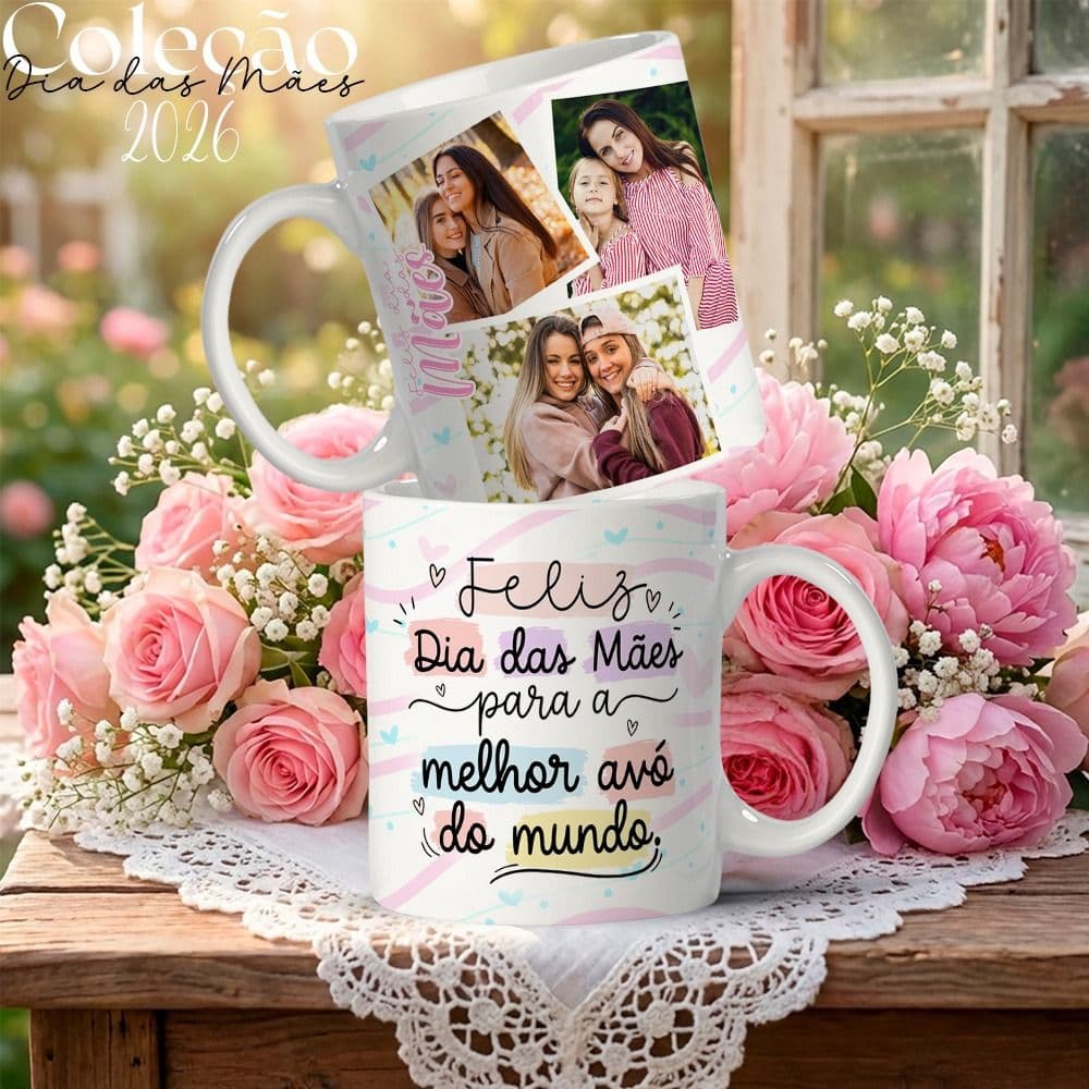 Canecas dia das mães